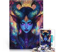 1000 Piece Jigsaw Puzzle for Adults Cosmic Energy Demon Lernspiele DIY Spielzeug Geburtstagsgeschenk, Geschenke75x50cm