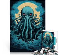 1000 Piece Jigsaw Puzzle for Adults Cthulhu Rising Dekomprimierendes intellektuelles Lernspielzeug tolles Geschenk52x38cm
