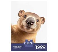 1000 Piece Jigsaw Puzzle for Adults Cute Wombat Selfie Teenager Puzzles Toy Wall Decor Presents for Women Unique Gifts for Birthday And Christmas 70x50cm/1000pcs