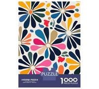 1000 Piece Jigsaw Puzzle for Adults Daisies Matisse Floral Adult Jigsaw Puzzle Relaxing Games Staycation Kill Time Difficult And Challenge 52x38cm/1000pcs