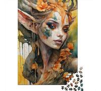 1000-Piece Jigsaw Puzzle for Adults, Dangerous Spring Fey, 38x26cm/1000pcs, Winter Indoor Activity, Home Relaxation And Puzzle Lover Downtime