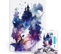 1000 Piece Jigsaw Puzzle for Adults Dark Fairytale Spielzeug-Intellektuelles Spiel Geschenke für Freunde und Familie75x50cm