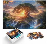 1000 Piece Jigsaw Puzzle for Adults, Dawn of the Genesis Tree | For holiday gatherings and quieter moments: Adult jigsaw puzzle with 1000 pieces creates puzzle time on colder days.