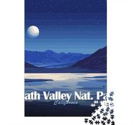 1000 Piece Jigsaw Puzzle for Adults, Death Valley National Park at Night