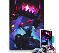 1000 Piece Jigsaw Puzzle for Adults Demon Queen with Crown, Brain Teaser Game, Home Art Decor, Unique Gifts for Birthday And Christmas 38x26cm