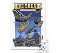 1000 Piece Jigsaw Puzzle for Adults, Dirty Heads Concert, 70x50cm/1000pcs, Shared Puzzle Activity, Weekend Leisure And Friends And Family