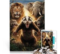 1000 Piece Jigsaw Puzzle for Adults Dont F With Honey Badger Lernspielzeug eignet sich ideal als Geschenk für die ganze Familie75x50cm