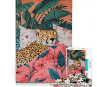 1000 Piece Jigsaw Puzzle for Adults Dreaming in The Wild, Brain Teaser Game, Home Art Decor, Unique Gifts for Birthday And Christmas 50x75cm