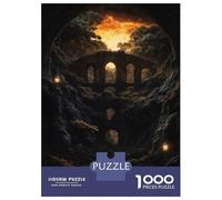 1000 Piece Jigsaw Puzzle for Adults Dreamy Magical Landscape Jigsaw Toy Wall Decor Difficult Hard Unique Gifts for Birthday And Christmas 52x38cm/1000pcs