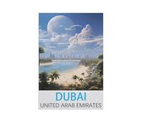 1000 Piece Jigsaw Puzzle for Adults，Dubai United Arab Emirates，paper Puzzle - for Adults Teens Educational Toys Gifts（26x38cm）-FO61