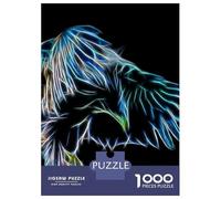 1000 Piece Jigsaw Puzzle for Adults Eagle Fractal Jigsaw for Adults Relaxing Games Stress Reliever Birthday And Unique Gifts 38x26cm/1000pcs