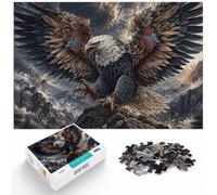 1000 Piece Jigsaw Puzzle for Adults, Eagle Japanese Style | For cold evenings at home: 1000-piece jigsaw puzzle for adults offers 1000 pieces for the Christmas break.