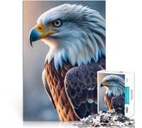 1000 Piece Jigsaw Puzzle for Adults Eagle sunrise atmosphere Family Activity is ideal as a gift for the whole family 50x70cm