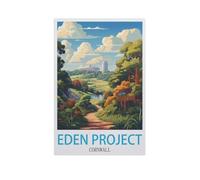 1000 Piece Jigsaw Puzzle for Adults，Eden Project Cornwall，Paper Puzzle - for Adults Teens Educational Toys Gifts（50x70cm）-M83