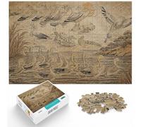 1000 Piece Jigsaw Puzzle for Adults, Egypt Tomb of Nevothph | For a thoughtful indoor hobby, this adult jigsaw puzzle with 1000 pieces turns free time into a focused activity.