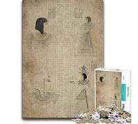 1000 Piece Jigsaw Puzzle for Adults, Egypt Tomb of Ramses III | Choose a screen-free activity for adults on rainy days for steady concentration.