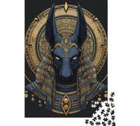 1000 Piece Jigsaw Puzzle for Adults, Egyptian Anu od Statue-1, 70x50cm/1000pcs, Thoughtful Gift Idea, Relaxing Indoor Activity And Quiet Weekends