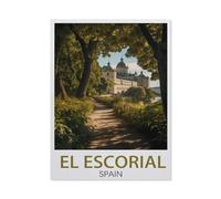1000 Piece Jigsaw Puzzle for Adults，El Escorial Spain，Wooden Puzzle - for Adults Teens Educational Toys Gifts（75x50cm）-HD60