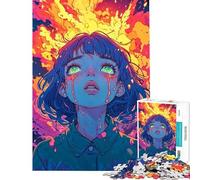 1000 Piece Jigsaw Puzzle for Adults Embers of The Mind Puzzles for Adults Brain Teaser Game Precision Cutting for Is Ideal As A Gifts (Size 38x26cm)