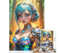 1000 Piece Jigsaw Puzzle for Adults Enchanted in The Forest Happy Indoor Family Gathering Fun Perfect Holiday Celebration Present (38x26cm)