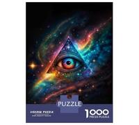 1000 Piece Jigsaw Puzzle for Adults Eye See Universe Puzzle for Adults Relax Games A Work of Art Birthday And Unique Gifts 52x38cm/1000pcs