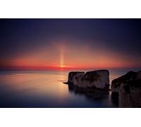 1000 Piece Jigsaw Puzzle for Adults - Family Game Stress Reliever Difficult Challenge Puzzle for Adults Kids, Sea, Mountains, England, Great Britain 38x26CM