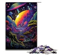 1000 Piece Jigsaw Puzzle for Adults Fantasy Colorful Planet Puzzle GamePerfect Decoration for Teens Age 14 Years Up 1000 PCS(75x50cm)