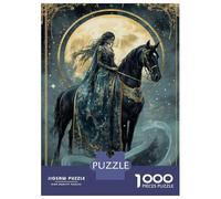 1000 Piece Jigsaw Puzzle for Adults Fantasy Medieval Lady Art Print Adult Puzzles Toy Wall Decor Staycation Kill Time Birthday And Unique Gifts 38x26cm/1000pcs