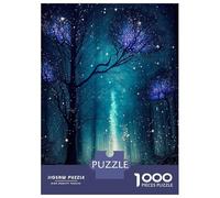 1000 Piece Jigsaw Puzzle for Adults Fantasy Night Forest Jigsaw for Adults Relaxing Games Stress Reliever Birthday And Unique Gifts 70x50cm/1000pcs