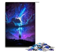 1000 Piece Jigsaw Puzzle for Adults Fantasy Thunder Landscape Puzzle Game,Perfect Decoration for Teens Age 14 Years Up 1000 PCS