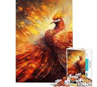 1000 Piece Jigsaw Puzzle for Adults Feiry Phoenix Puzzles for Adults Brain Teaser Game Precision Cutting for Is Ideal As A Gifts (Size 38x52cm)