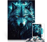 1000 Piece Jigsaw Puzzle for Adults Fenrir the Norse Wolf Spiele Spielzeug Geschenk Geeignet für die Schreibtischdekoration75x50cm