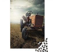 1000-Piece Jigsaw Puzzle for Adults, Field Commander - This Is Tractor Name., 52x38cm/1000pcs, Shared Puzzle Activity, Weekend Leisure And Time Together