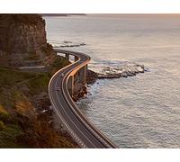 1000 Piece Jigsaw Puzzle for Adults & for Kids Age 14 And Up - Road cars bends 75x50cm