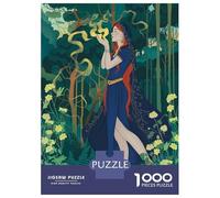 1000 Piece Jigsaw Puzzle for Adults Forest Enchantress Puzzles for Adults Relaxing Games Pattern Assembly for Is Ideal As A Gift 38x26cm/1000pcs