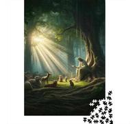 1000 Piece Jigsaw Puzzle for Adults Forest Serenity Nature's Healing Embrace Jigsaw for Adults Hands-on Game Improve Memory Birthday And Unique Gifts 38x26cm/1000pcs