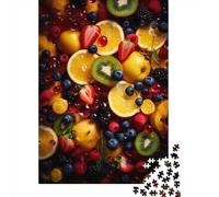 1000-Piece Jigsaw Puzzle for Adults, Fresh Fruit Salad, 70x50cm/1000pcs, Winter Indoor Activity, Quiet Evening Leisure And Cosy Evenings