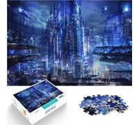 1000 Piece Jigsaw Puzzle for Adults Future Technology World Intellektuelles Spiel Geschenke für Freunde und Familie52x38cm