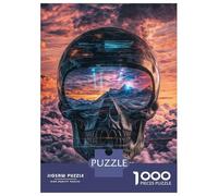 1000 Piece Jigsaw Puzzle for Adults Galactic Reflection Puzzles for Adults Fun Games Precision Cutting Difficult And Challenge 38x26cm/1000pcs