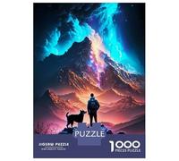 1000 Piece Jigsaw Puzzle for Adults Galaxy Mountain Explorers Jigsaw Puzzle Toy Wall Decor Wall Decoration Difficult And Challenge 38x26cm/1000pcs