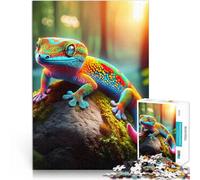 1000 Piece Jigsaw Puzzle for Adults Gecko Pädagogisches Spielzeug zum Stressabbau Heimdekoration Spielzeug38x26cm
