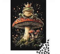 1000-Piece Jigsaw Puzzle for Adults, Goblincore - Frog Kind On, 70x50cm/1000pcs, Puzzle Lover Present, Relaxing Indoor Activity And Quiet Weekends