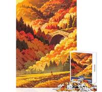 1000 Piece Jigsaw Puzzle for Adults Golden Fields Impossible Game Tough Challenge DIY Toys Enhance Love between Couples (38X52cm)