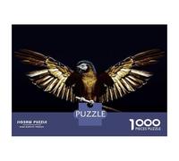 1000 Piece Jigsaw Puzzle for Adults Golden Parrot Jigsaw Toy Wall Decor Difficult Hard Unique Gifts for Birthday And Christmas 52x38cm/1000pcs