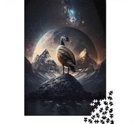 1000 Piece Jigsaw Puzzle for Adults, Goose Mythical Creatures, 52x38cm/1000pcs, Indoor Puzzle Activity, Quiet Evening Leisure And Cosy Evenings