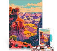 1000 Piece Jigsaw Puzzle for Adults Grand Canyon Arizona Art Lustige Spiele Einzigartige Geburtstags- und Geschenkideen38x26cm