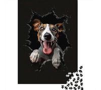 1000 Piece Jigsaw Puzzle for Adults, Greyhound, 52x38cm/1000pcs, Screen-Free Family Time, Relaxing Evenings And Weekend Downtime