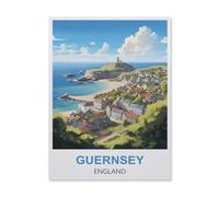 1000 Piece Jigsaw Puzzle for Adults，Guernsey England，Paper Puzzle - for Adults Teens Educational Toys Gifts（50x70cm）-ES8