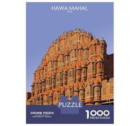 1000 Piece Jigsaw Puzzle for Adults Hawa Mahal in India Puzzles for Adults Relaxing Games Pattern Assembly for Is Ideal As A Gift 38x26cm/1000pcs