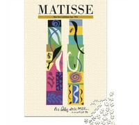 1000 Piece Jigsaw Puzzle for Adults, Henri Matisse Beasts of the Sea 1952